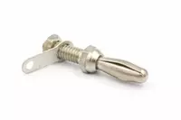 Pomona 3264 4mm Banana Plug With Threaded Stud 